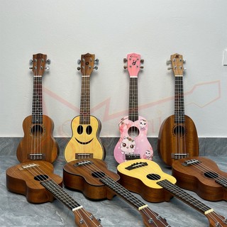 Ukulele 21 Inch Gỗ Mahogany – Đàn Ukulele Soprano Chính Hãng nhiều loại cho mọi nứa tuổi