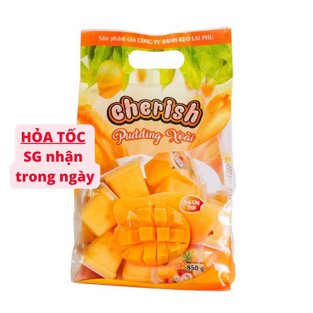 Thạch Pudding Xoài Lai Phú 850g 