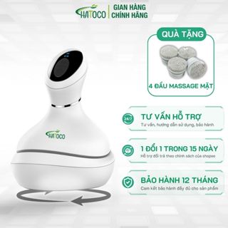  Máy Massage Đầu Cổ Mặt Toàn Thân Mini Đa Năng Hatoco Xoa Bóp Đầu Giải Toả Căng Thẳng Mệt Mỏi HTC-02 