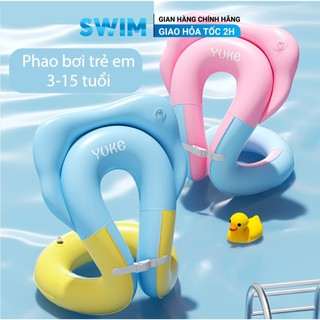 Phao Tập Bơi Trẻ Em YLIKE Chống Lật Tặng Kèm Bơm Phao Bơi Cho Bé Phao Tập Bơi Cho Bé