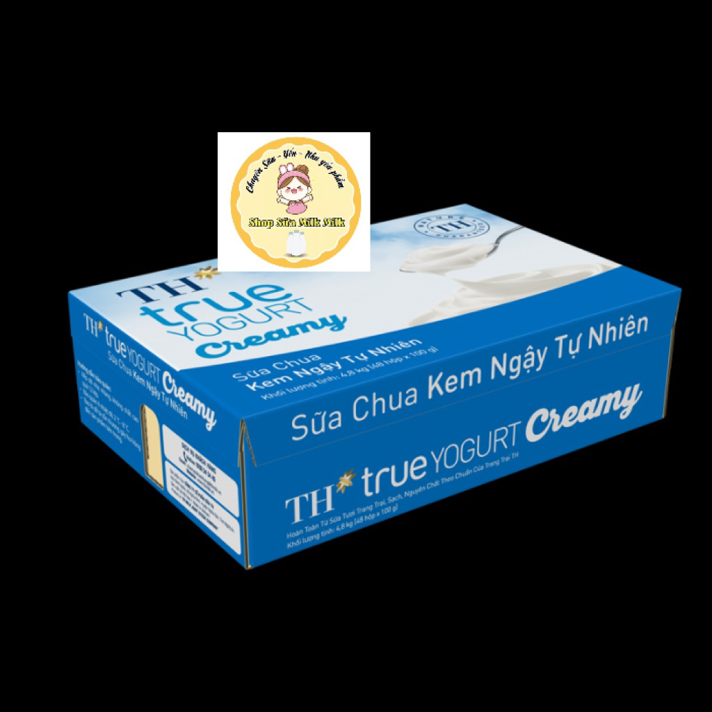 Sữa Chua Ăn Kem Ngậy TH true Milk Creamy ( Mới )