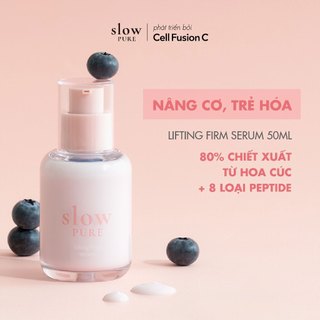  Serum Nâng Cơ Giảm Nếp Nhăn Slowpure Lifting Firm Serum 50ML 