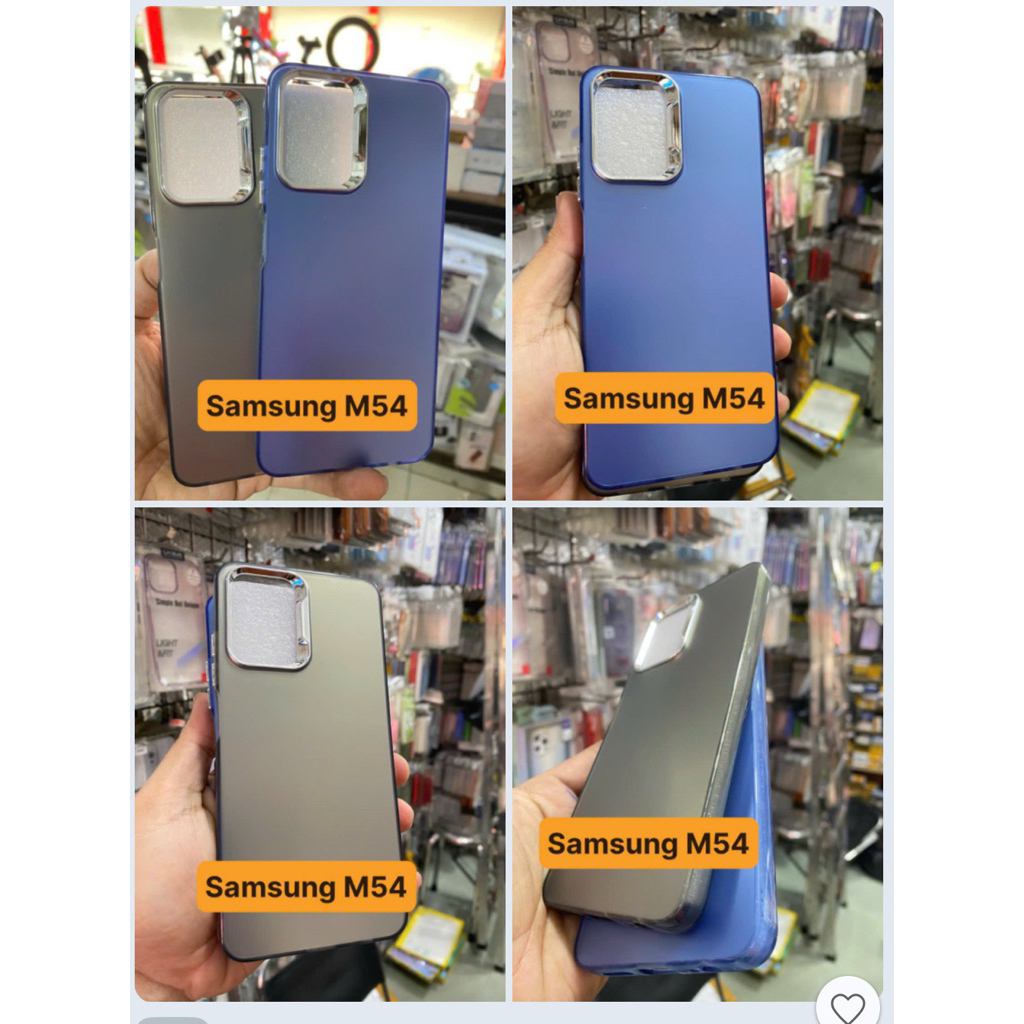ốp Lưng dẻo viềng Samsung M54 ,M34 ,M35 lưng nhựa nhám