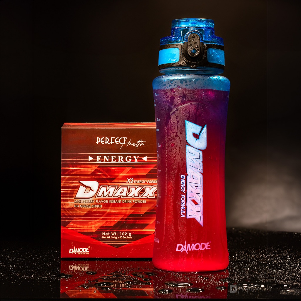 DMAXX No Sugar - Bột Hòa Tan Năng Lượng Hương Dâu