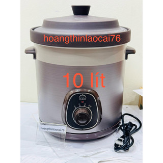 Nồi hầm chậm ,nấu chậm  ,kho cá, hãng CRYS.P( cung điện pha lê) dung tích 10 lít 450w rất xịn