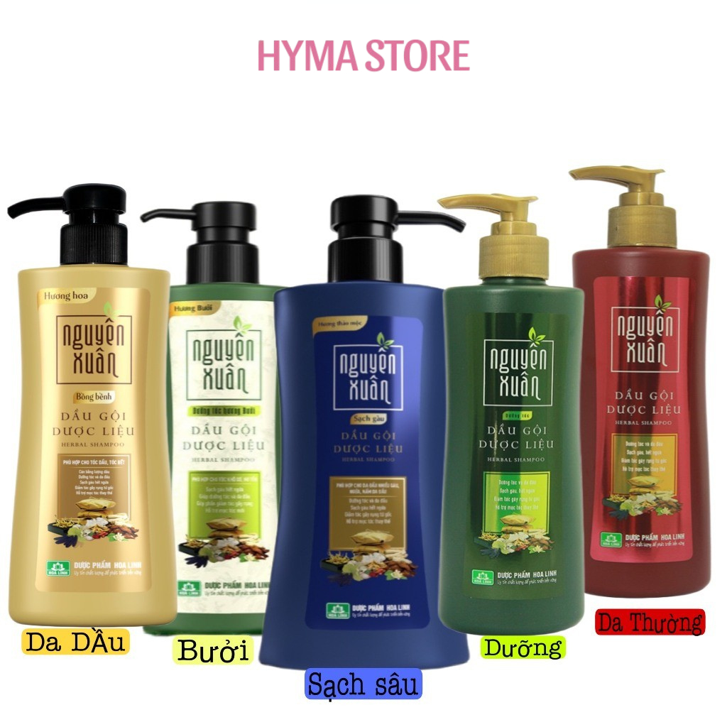 Dầu Gội Thảo Dược Nguyên Xuân [CHÍNH HÃNG] – 200ml / 250ml / 350ml / 600ml