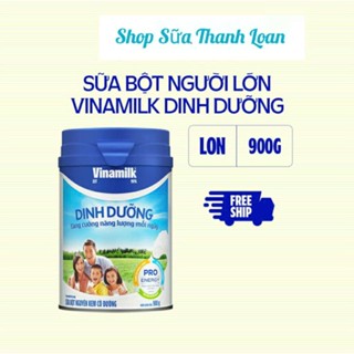   HSD T8-2027  Sữa Bột Nguyên Kem Có Đường Vinamilk Dinh Dưỡng - Hộp Thiếc 900g. 