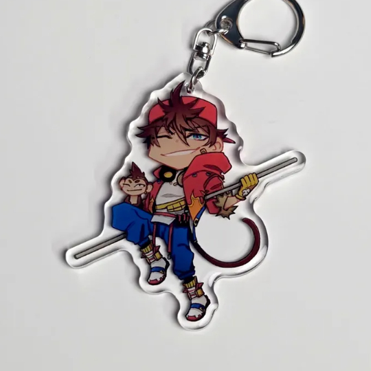 3" Epoxy Kenji Charm | Indie V-Tubers