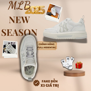   Chính Hãng Full Hiddentag  GIÀY Chunky Jelly New York Yankees cực đẹp chính hãng 2025  êm ái độn đế cao 5-7cm 