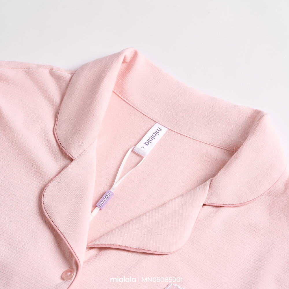 [Love Soft] Mialala Mặc Nhà Pijama Cổ Bẻ Ve TDQD 5901 Tay Dài Quần Dài Chất Liệu Cotton Mềm Mịn | BigBuy360 - bigbuy360.vn