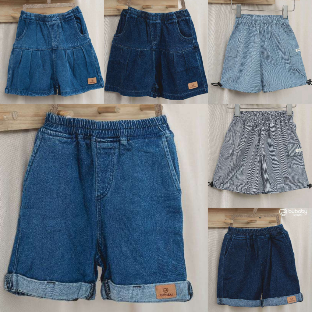 Quần đùi short Bubaby Túi bèo BuBaby Kaki BuBaby (6M-4Y) BF53A