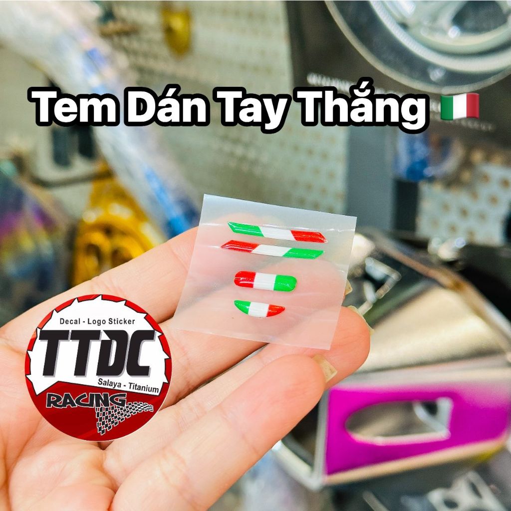 Tem Logo Sticker Dán Tay Thắng BB 🚗