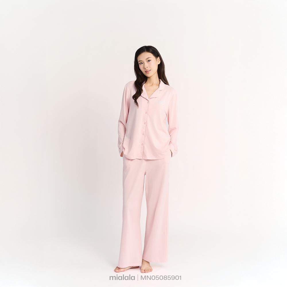 [Love Soft] Mialala Mặc Nhà Pijama Cổ Bẻ Ve TDQD 5901 Tay Dài Quần Dài Chất Liệu Cotton Mềm Mịn | BigBuy360 - bigbuy360.vn