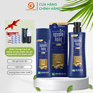 Dầu gội dược liệu Nguyên Xuân dành cho da đầu gàu, dưỡng tóc mềm mượt NX6