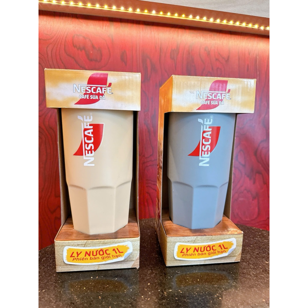 Ly nhựa inochi 1000ml Nescafe’