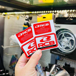 [Giá 1 cặp] Tem Logo sticker dán phuộc RCB 🚗✌🏻💯🇻🇳