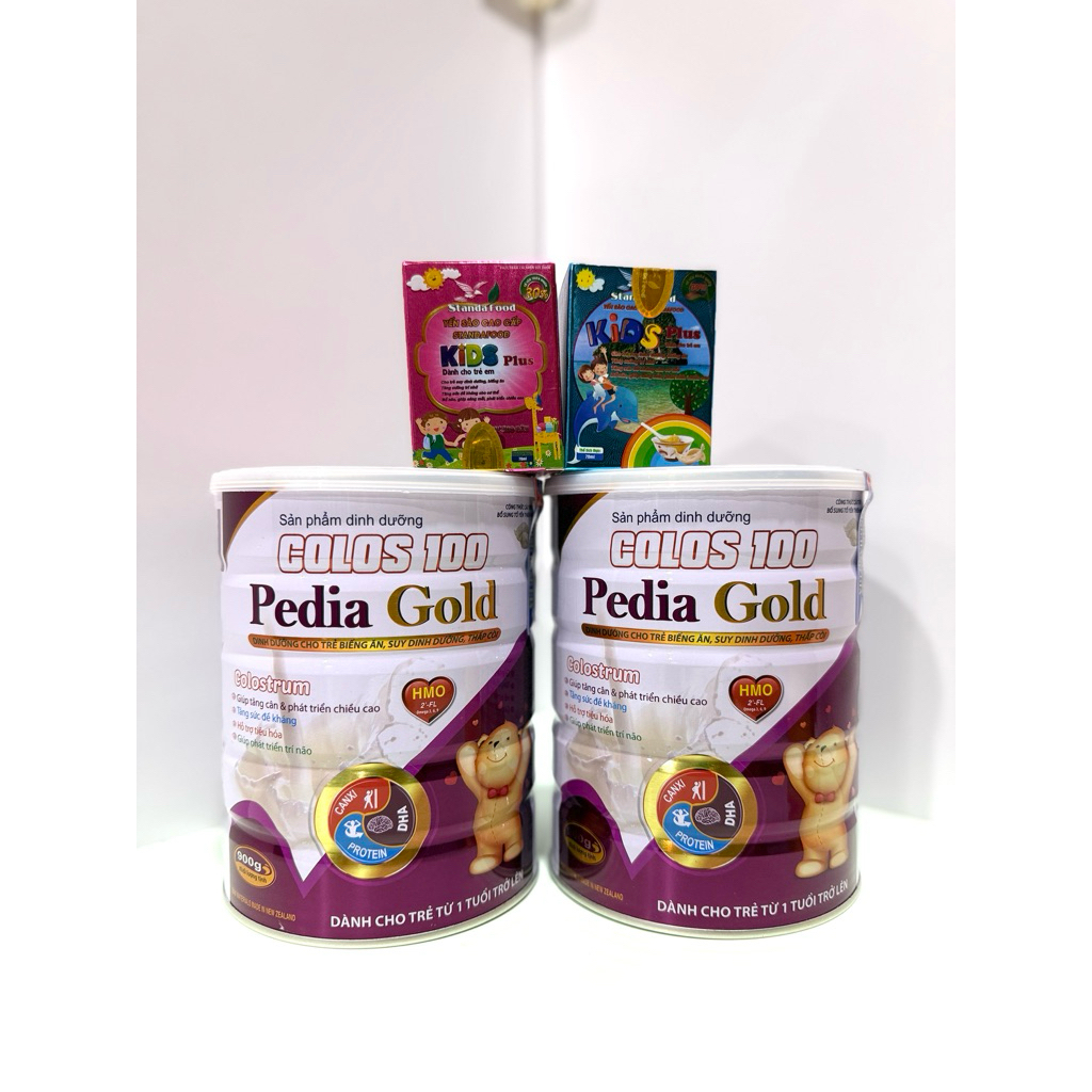 [Tặng 2 Yến] 2 Lon Sữa Biếng ăn Pedia Gold Colos 100 lon 900g