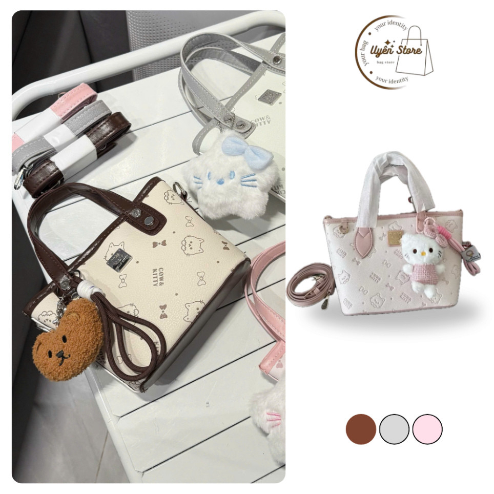 Túi xách đeo chéo mini Kitty thời trang, phong cách năng động cho bạn - DK192 | BigBuy360 - bigbuy360.vn