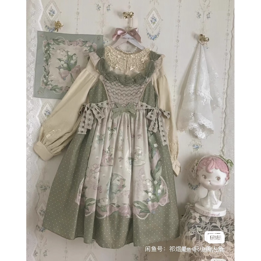 pass jsk lolita vintage(tặng áo ảnh cuối)