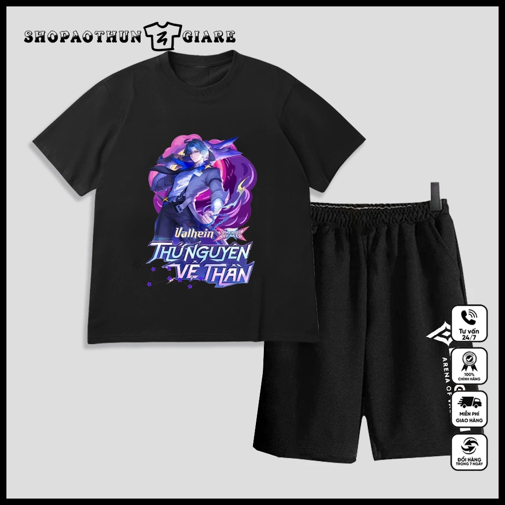 BST Áo thun liên quân mobile Valhein Thứ Nguyên Vệ Thần - ZATA, FLORENTINO, NAKROTHOne Piece Vua Hải