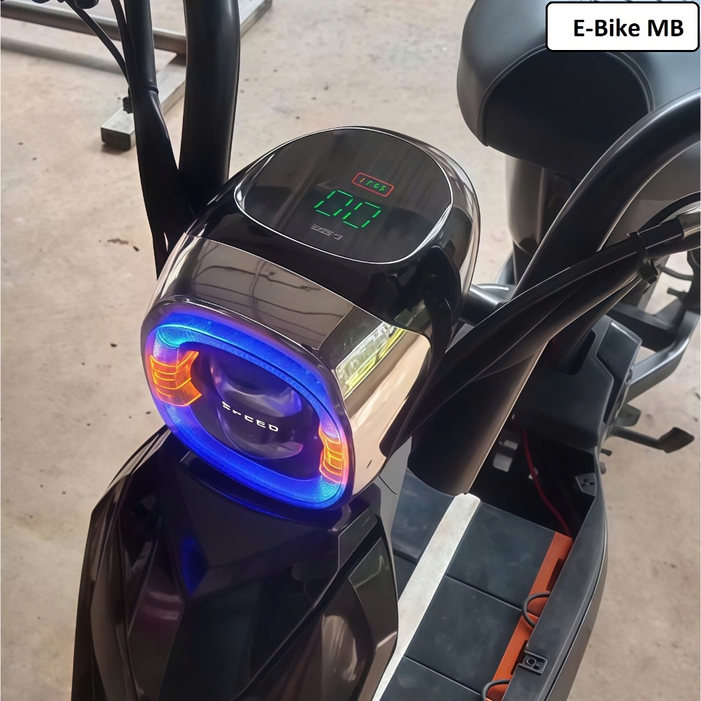 Đầu đèn xe điện 133S 133M 133 Plus – Đèn pha E-bike MB, phụ kiện chất lượng cao
