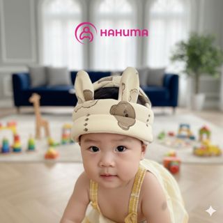 Mũ Bảo Hiểm Tập Đi HAHUMA Cho Bé 5-36 Tháng – Siêu Nhẹ, Êm Ái, An Toàn