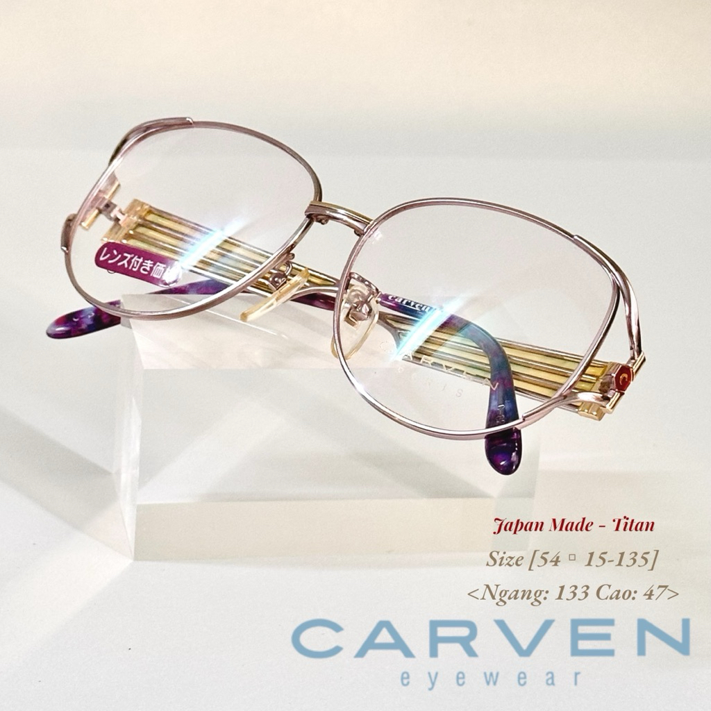 Kính gọng hiệu CARVEN Paris CO8205 C3 Sz133