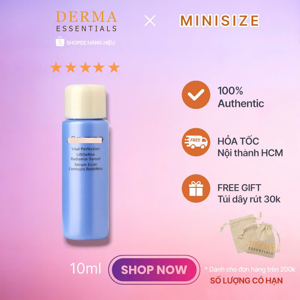 [Travelsize 10ml] Tinh chất dưỡng sáng da và chống lão hoá SSD Vital-Perfection Radiance