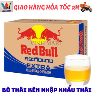 Nước tăng lực Redbull Thái kẽm và vitamin Thùng 24 lon 250 Ml