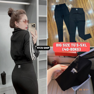  Quần Legging Wang Nữ Ôm Body Cạp Cao Gen Bụng Bigsize Từ 40-80kg Chất Umi Hàn Co Giãn 4 Chiều MYZ06 