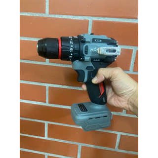    Xám  Thân Máy Khoan pin 10mm chân pin phổ thông HANKO Có miếng INOX  MÓC CÀI không chổi than đầu kẹp autulock 