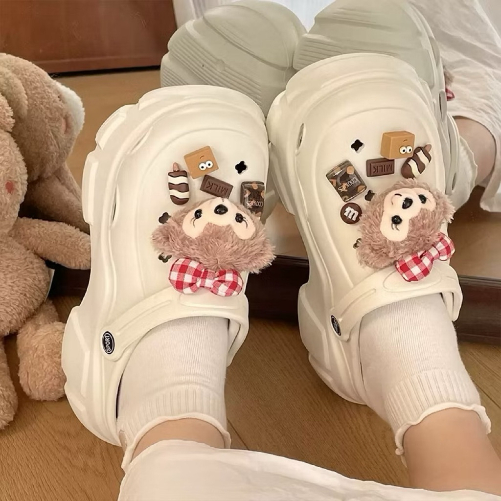 Dép sục nữ eva siêu nhẹ chống trơn trượt, đi êm ái