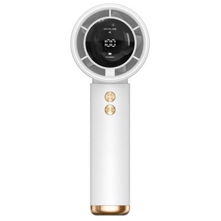  Quạt Cầm Tay N68 Mini 5000mAh – 100 Tốc Độ Turbo Màn Hình LED Hiển Thị Pin Tặng Dây Đeo-NDSTORE 