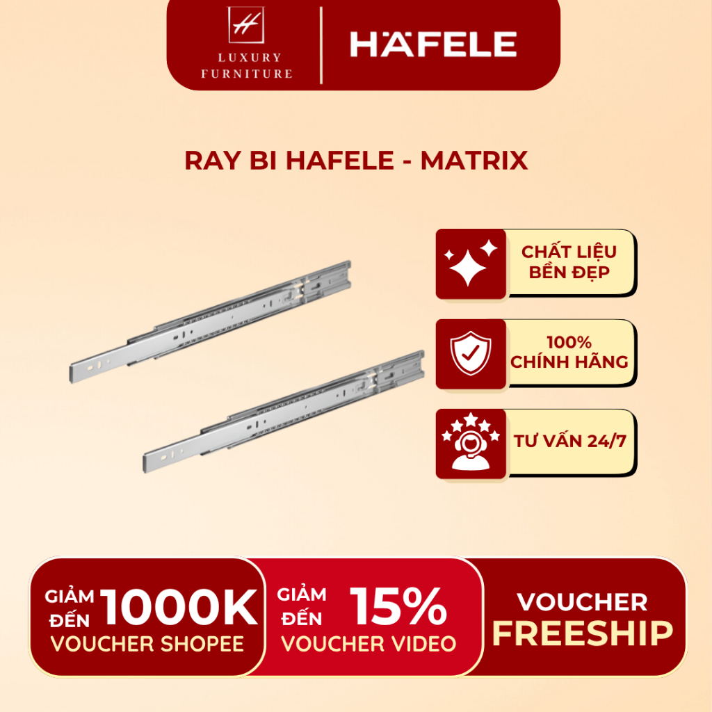 Ray bi Hafele - Matrix Giảm Chấn