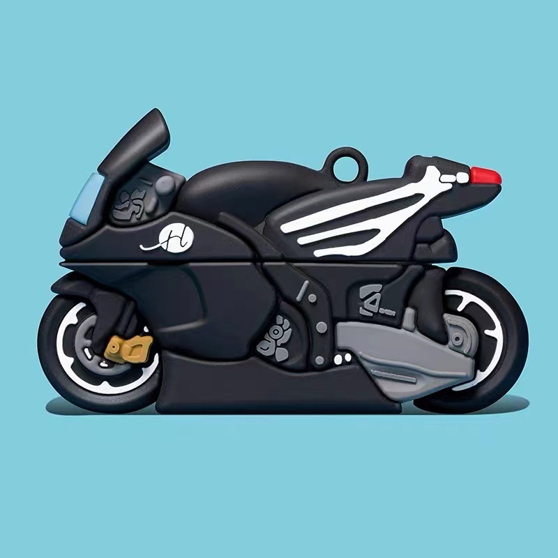 ốp tai nghe airpod-vỏ tai nghe airpod 4 3 2 pro pro2 2 hình xe moto 1135 - case airpod cá tính