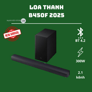 [chính hãng] Loa thanh soundbar SS HW-B450F 2025 - 300W, 2.1 kênh - bảo hành toàn quốc 12 tháng