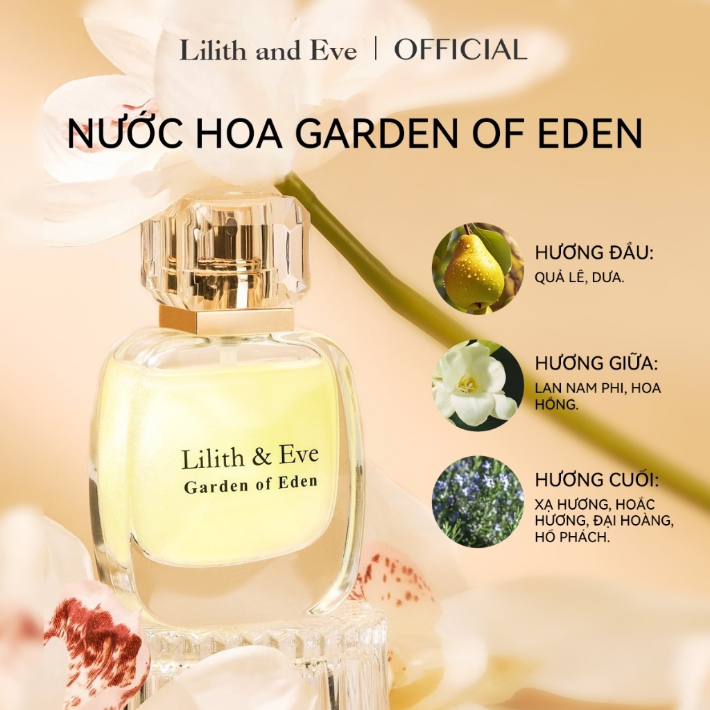 [Võ Hà Linh x Lilith and Eve] Nước hoa Lilith and Eve Garden of Eden Eau de Perfume 30ml | BigBuy360 - bigbuy360.vn