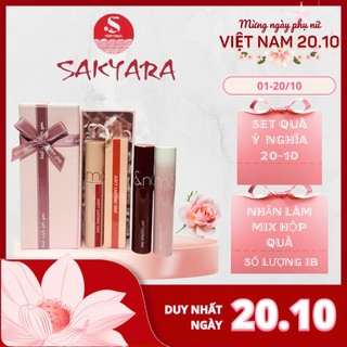  SÉT QUÀ 20 10 Son Kem Bóng Romand Juicy Lasting Tint mọng môi Hàn Quốc 5,5g đủ màu 