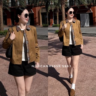 Ngocanh6959 WGWE A863 Áo khoác ngoài #7068 phong cách tiểu thư sang trọng Hàn Quốc NEW Ord N999