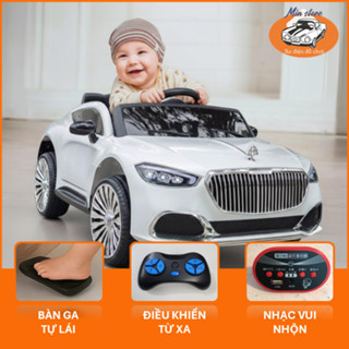 Xe điện trẻ em kiểu dáng Maybach cao cấp - Xe điện đồ chơi hiện đại cho bé - Xe điện tự lái có điều khiển từ xa