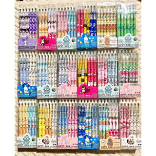 hộp 12 bút mực gell tẩy xoá được. bút bi bấm tẩy xoá, bút học sinh tẩy xoá