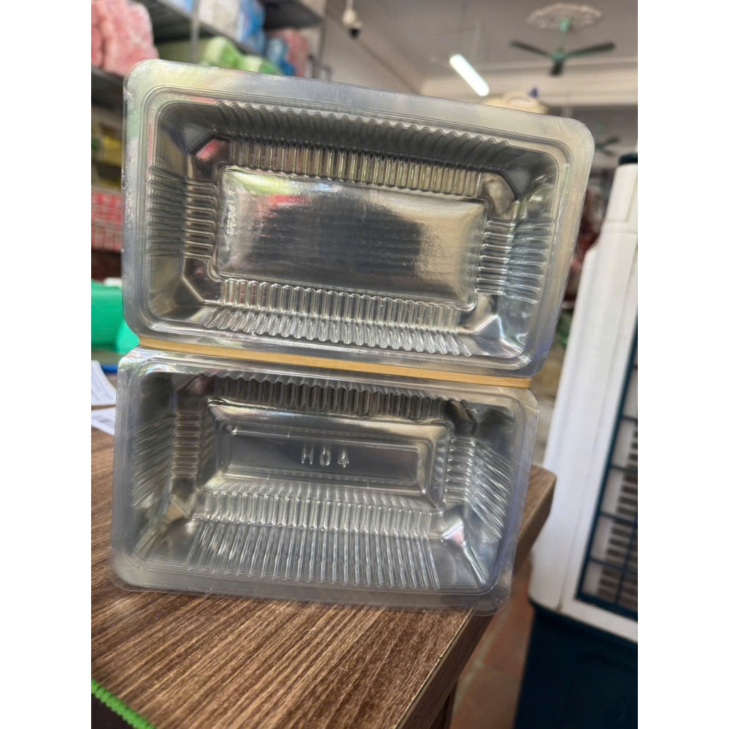 (sét 100) hộp nhựa đựng bánh H04 (TA04)