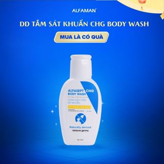  Dung Dịch Tắm ALFASEPT Body Wash An Toàn Cho Da Giúp Sát Khuẩn Nhanh Chóng Và Hiệu Quả Lọ 50ml 