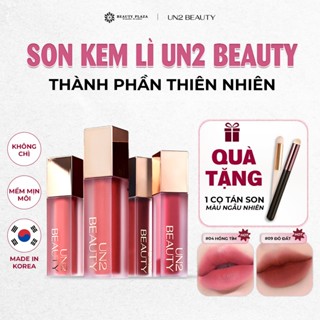 Son Kem Lì Không Chì UN2 Beauty Dưỡng Ẩm Mịn Môi Soft Liquid Lipstick 5.5g