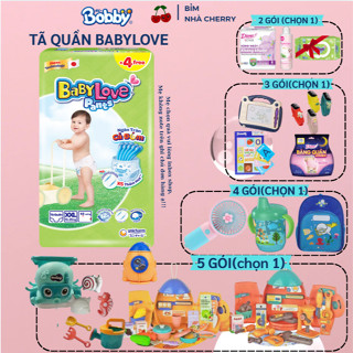 Bỉm quần BabyLove Pants, Tã Quần Baby Love chính hàng Cho Bé đủ size Từ 6-35kg - Ngăn Tràn Cả Đêm