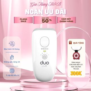 Máy triệt lông tại nhà Homedics Duolux, triệt lông vĩnh viễn với công nghệ kép IPL & AFT