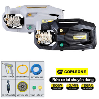 Máy Rửa Xe Chuyên Nghiệp Corleone G800 3000W 135 Bar 10L/Phút Lõi Đồng Ti Sứ Cao Cấp