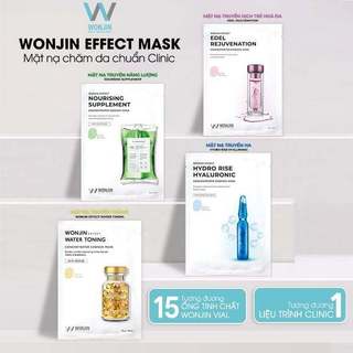 [Hộp 10 miếng]Mặt nạ Wonjin Hàn Quốc Các Loại