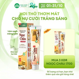 Kem đánh răng dược liệu Ngọc Châu truyền thống 170g