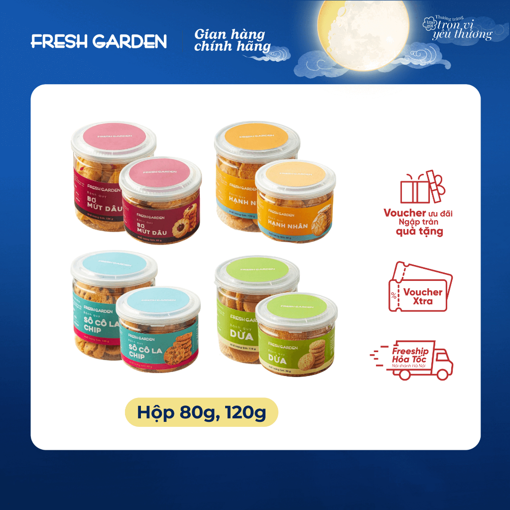 Bánh Quy Fresh Garden 80G, 110G, 120G